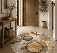 Dariana Orbit Modern Round Rug | Oriental Weavers