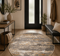 Dariana Shadow Modern Round Rug | Oriental Weavers