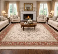 Loden classic Rug - Oriental weavers carpet - Beige