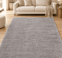 Emy Shag Plain Light Grey Rug | Oriental Weavers