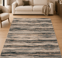 Santana Layered Stripes Modern Rug | Oriental Weavers