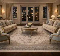 Loden classic Rug - Oriental weavers carpet - Beige