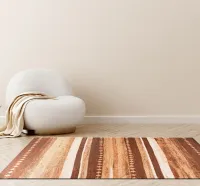 Riva Gobelin rug, brown from Oriental Weavers 